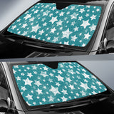 Vintage Star Pattern Car Sun Shade