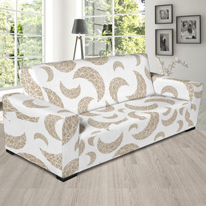 Cool Gold Moon Abstract Pattern Sofa Slipcover