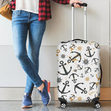 Anchors Rudders Pattern Luggage Covers