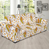 Corn Pattern Print Design 02 Sofa Slipcover