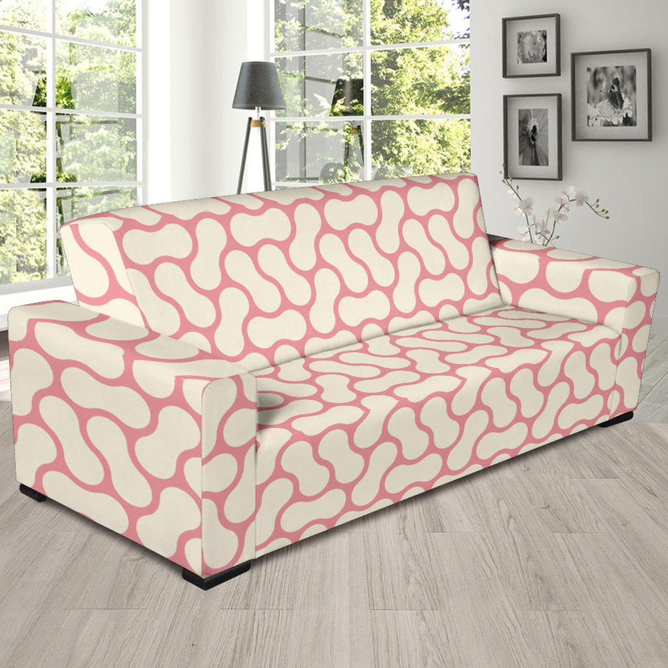 Peanuts Texture Pattern Sofa Slipcover
