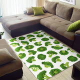 Cute Broccoli Pattern Area Rug