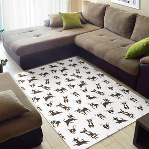Chihuahua Dog Pattern Area Rug