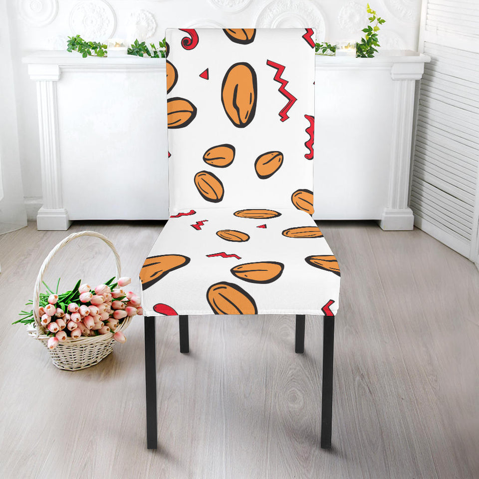 Peanuts Pattern Background Dining Chair Slipcover