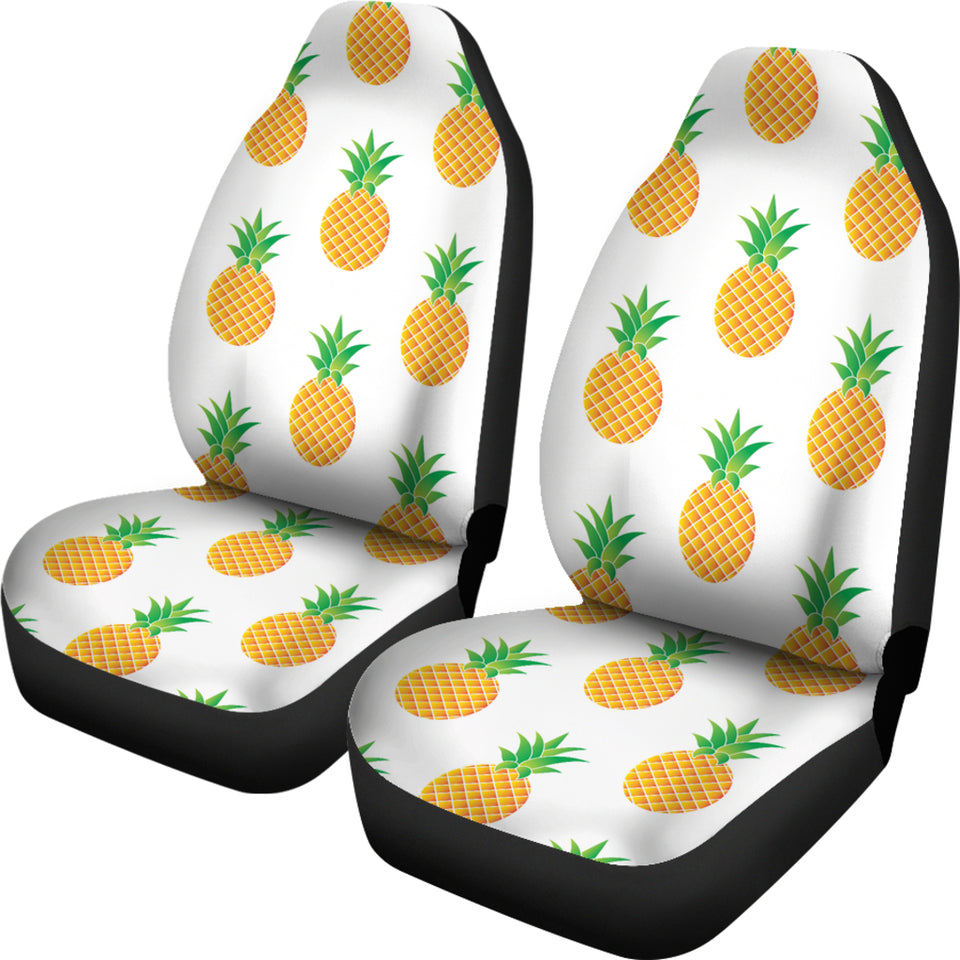Pineapples Pattern  Universal Fit Car Seat Covers