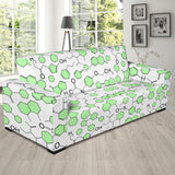 Chemistry Periodic Table Pattern Print Design 03 Sofa Slipcover