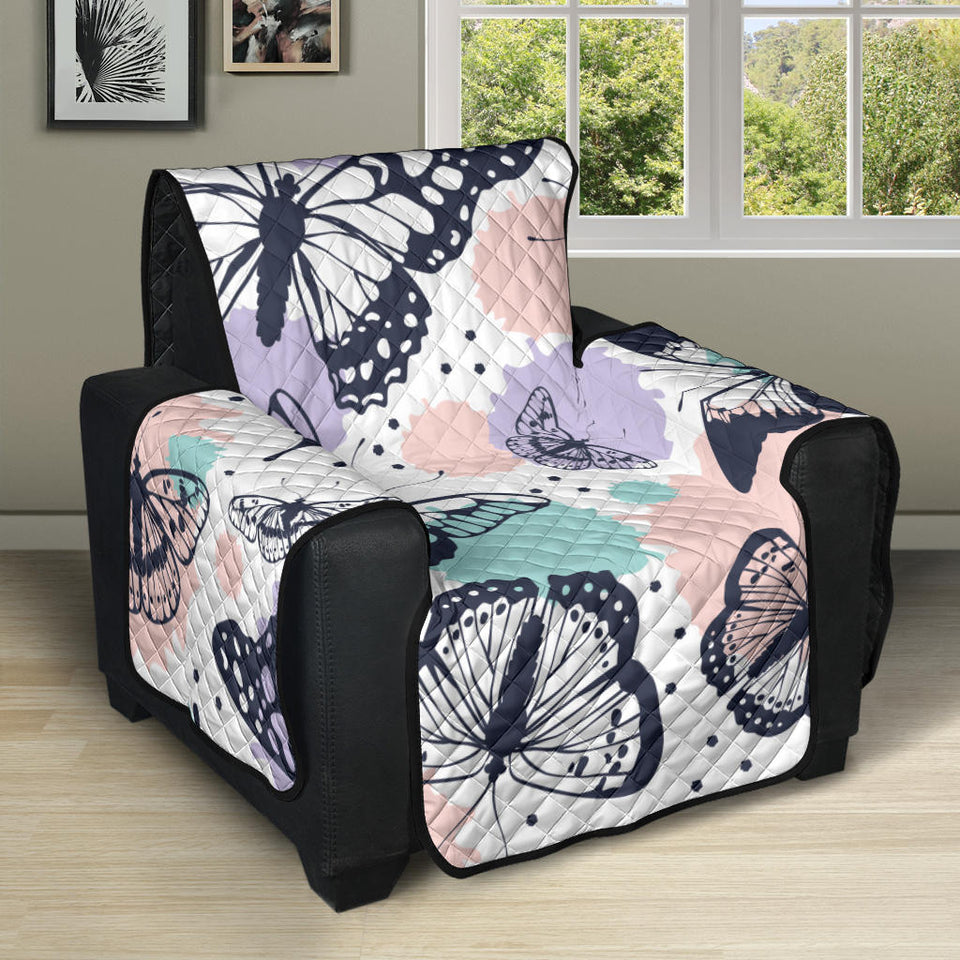 Butterfly pattern Recliner Cover Protector