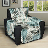 Dragonfly Butterfly Plants insect flower vintage style pattern Recliner Cover Protector