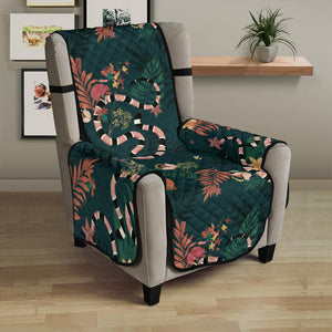 Snake forest pattern Chair Cover Protector