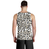 Leopard skin print pattern Men Tank Top