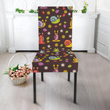 Snail Pattern Print Design 02 Dining Chair Slipcover