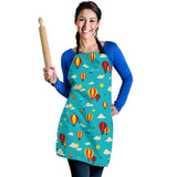 Hot Air Balloon Sky Pattern Adjustable Apron