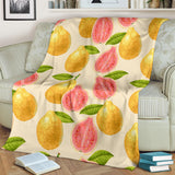 Beautiful Guava Pattern Premium Blanket