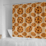 Cookie Pattern Shower Curtain Fulfilled In US