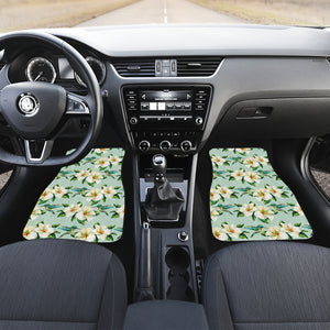 Hummingbird Pattern Print Design 01 Front and Back Car Mats