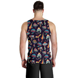 Colorful mushroom pattern Men Tank Top