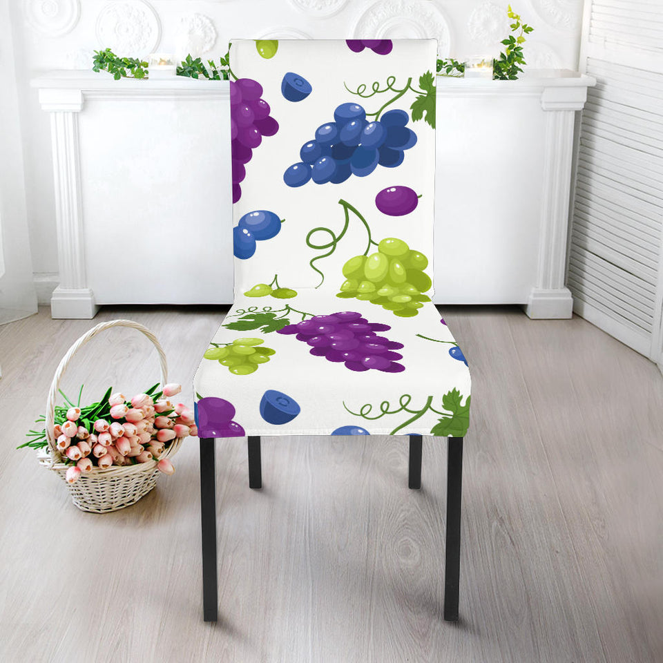 Grape Pattern Dining Chair Slipcover