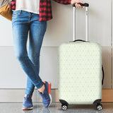 Cucumber Pattern Background Cabin Suitcases Luggages