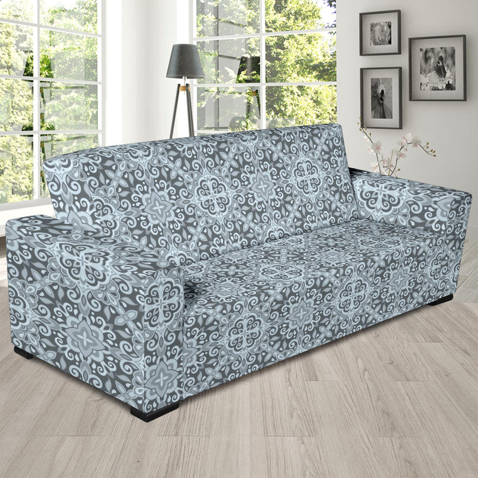 Traditional Indian Element Pattern Sofa Slipcover