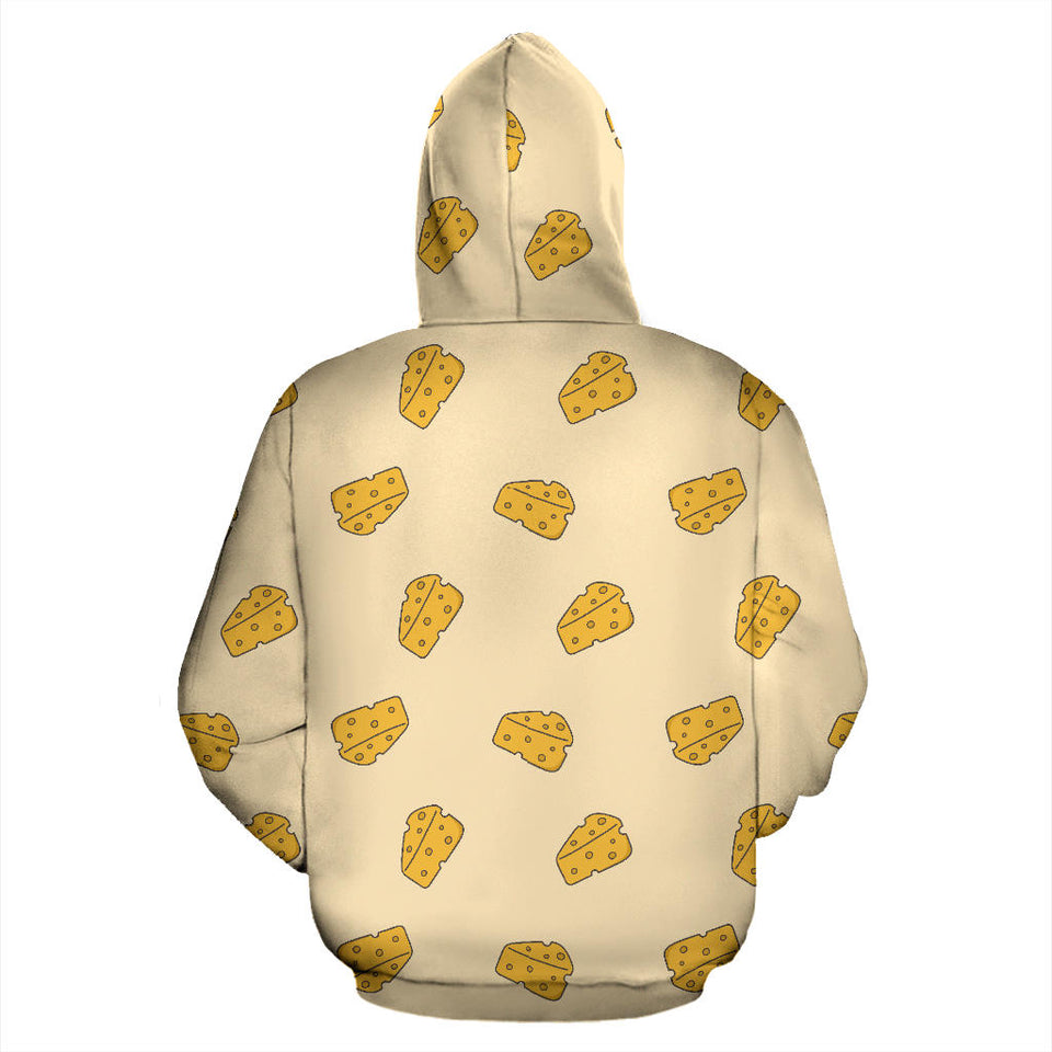 Cheese Pattern Men Women Pullover Hoodie