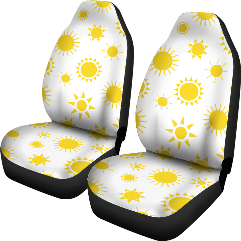 Sun Pattern  Universal Fit Car Seat Covers