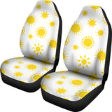 Sun Pattern  Universal Fit Car Seat Covers