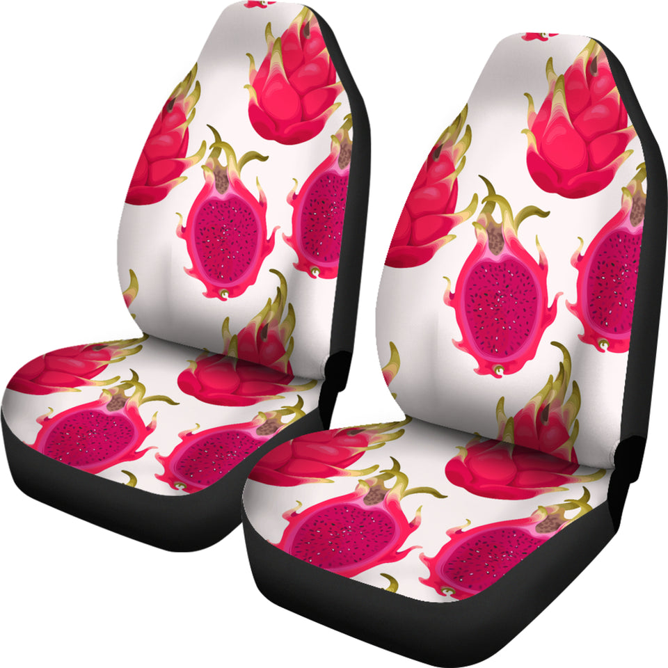 Dragon Fruits Design Pattern Universal Fit Car Seat Covers