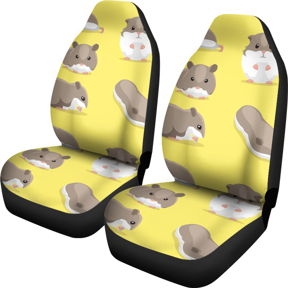 Cute Hamster Pattern Universal Fit Car Seat Covers