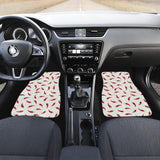 Chili Peppers Pattern  Front Car Mats