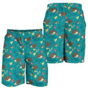 Hedgehog Pattern Print Design 01 Men Shorts