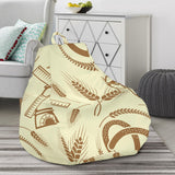 Windmill Wheat Pattern Bean Bag Cover