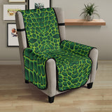 Crocodile Skin Printed Chair Cover Protector