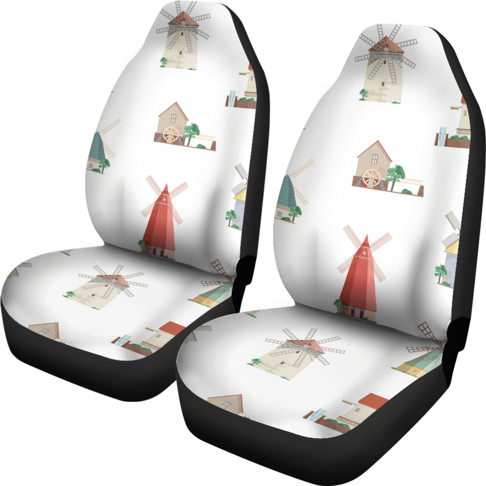 Windmill Design Pattern  Universal Fit Car Seat Covers