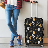 Saxophone Design Pattern Cabin Suitcases Luggages