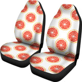 Grapefruit Pattern Universal Fit Car Seat Covers
