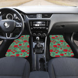 Tomato Design Pattern Front Car Mats
