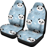 Cute Panda Pattern Universal Fit Car Seat Covers