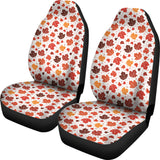 Colorful Maple Leaf Pattern Universal Fit Car Seat Covers