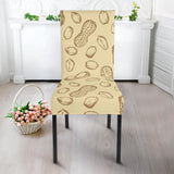 Hand Drawn Peanuts Pattern Dining Chair Slipcover