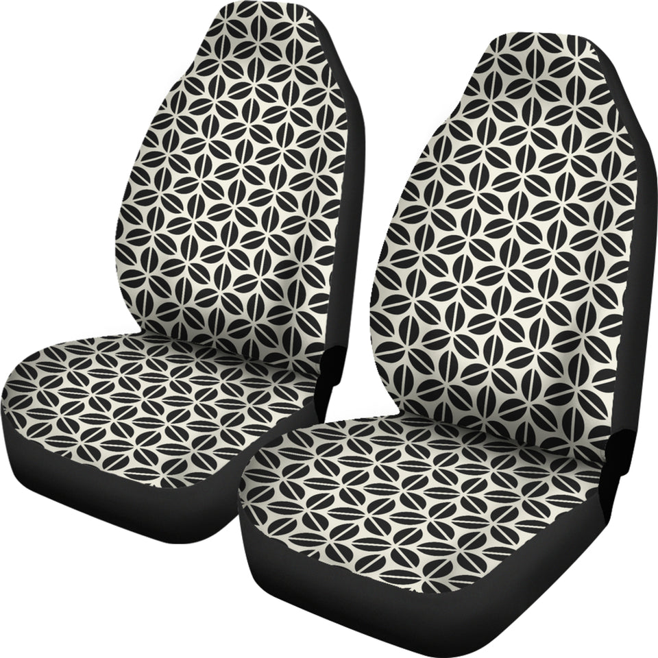 Coffee Bean Abstract Modern Pattern Universal Fit Car Seat Covers
