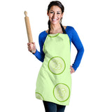 Cucumber Pattern Adjustable Apron