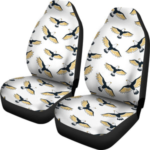 Eagle Pattern Print Design 03 Universal Fit Car Seat Covers