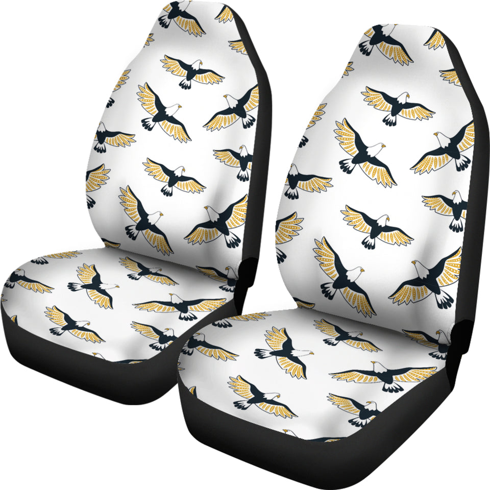 Eagle Pattern Print Design 03 Universal Fit Car Seat Covers