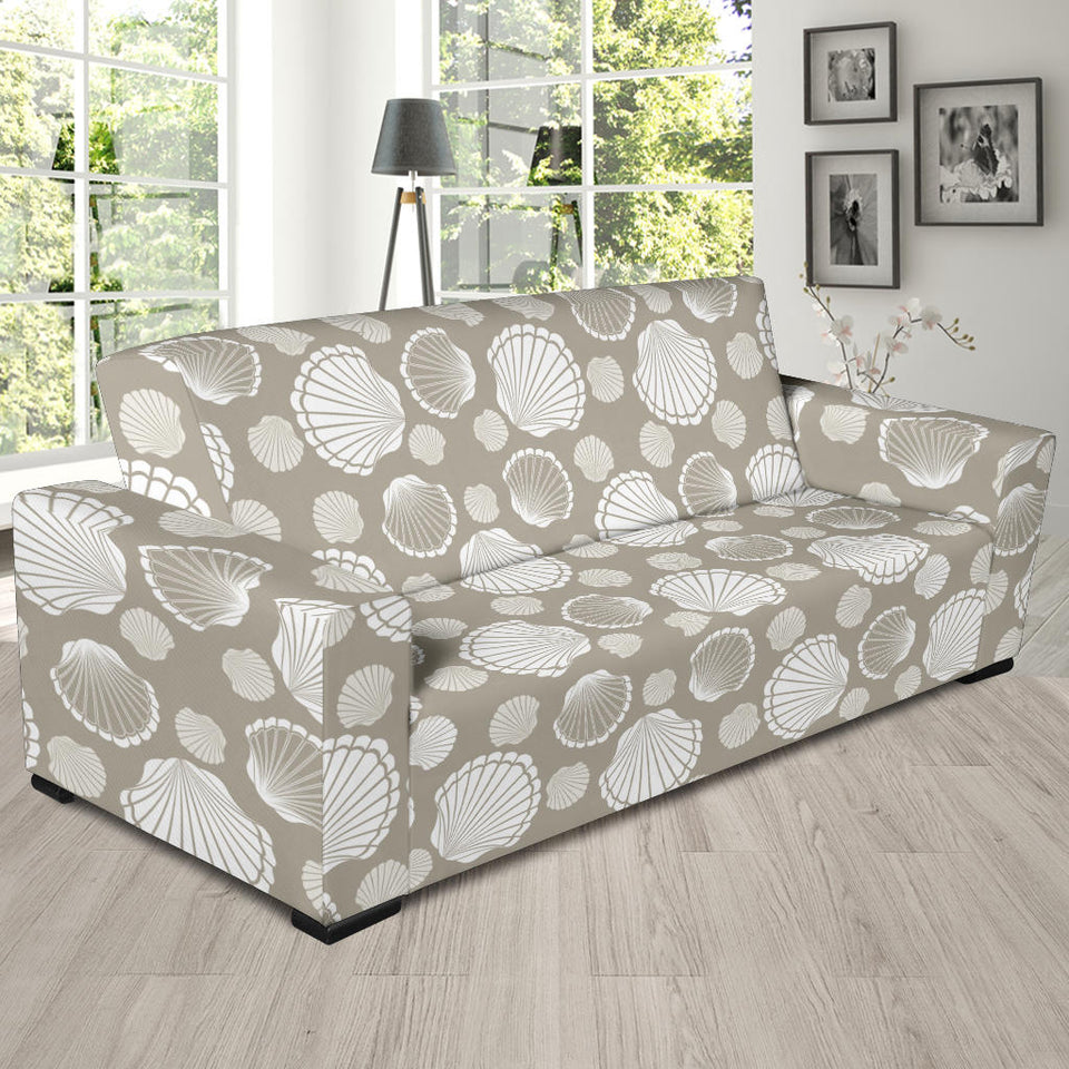Scallop Shell Pattern Sofa Slipcover