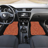 Brick Printed Pattern Print Design 03 Front Car Mats