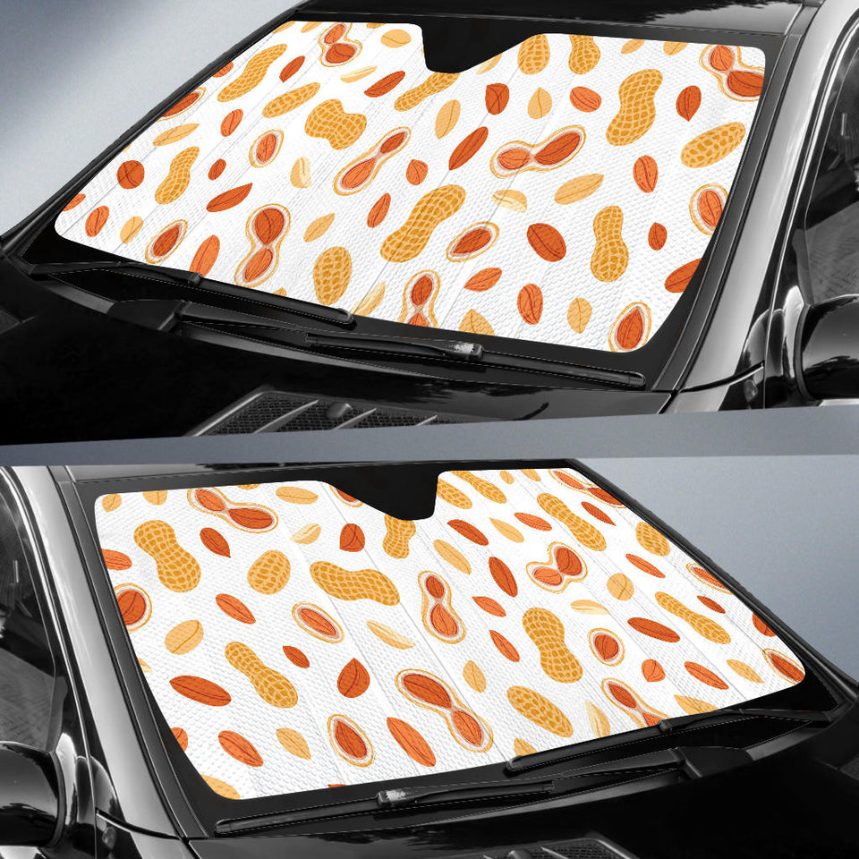 Peanuts Pattern Car Sun Shade