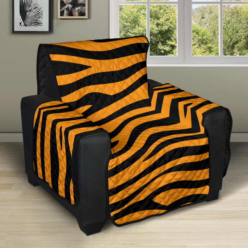 Bengal tigers skin print pattern background Recliner Cover Protector