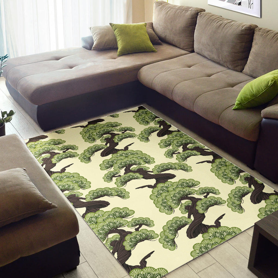 Bonsai Pattern Area Rug