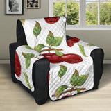 Red apples pattern Recliner Cover Protector