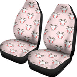 Cute Goat Pattern Universal Fit Car Seat Covers